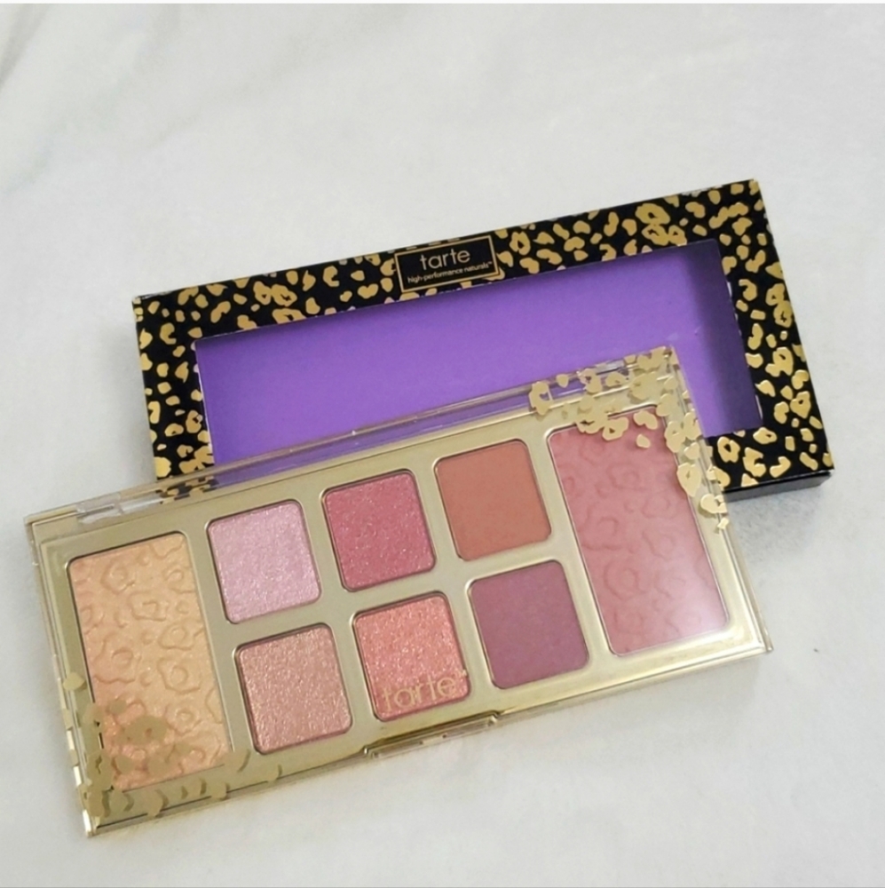 NIB Tarte Maneater Guide to Glam Eye & Cheek Palette - Picture 3 of 14
